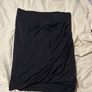 Helmut Lang Black Pencil Skirt